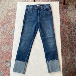 MOTHER The Pony Boy Ankle Fray in Groovin’ Size 26